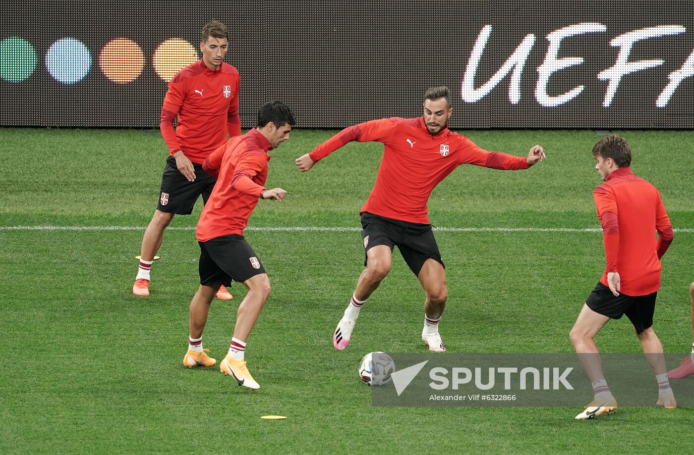 Russia Soccer Nations League Serbia