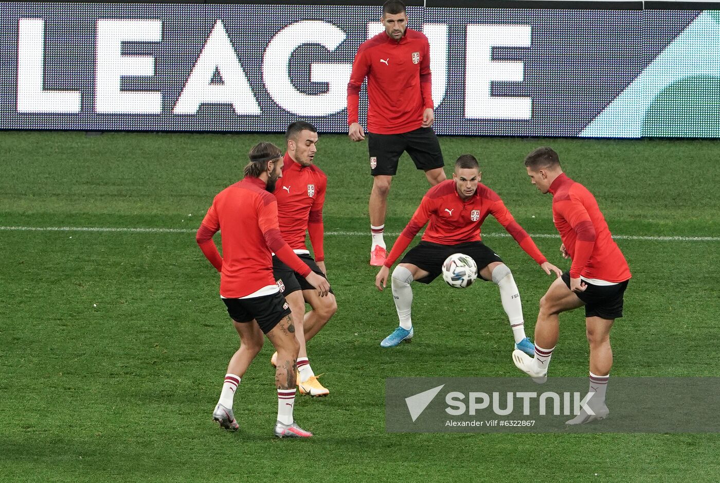 Russia Soccer Nations League Serbia