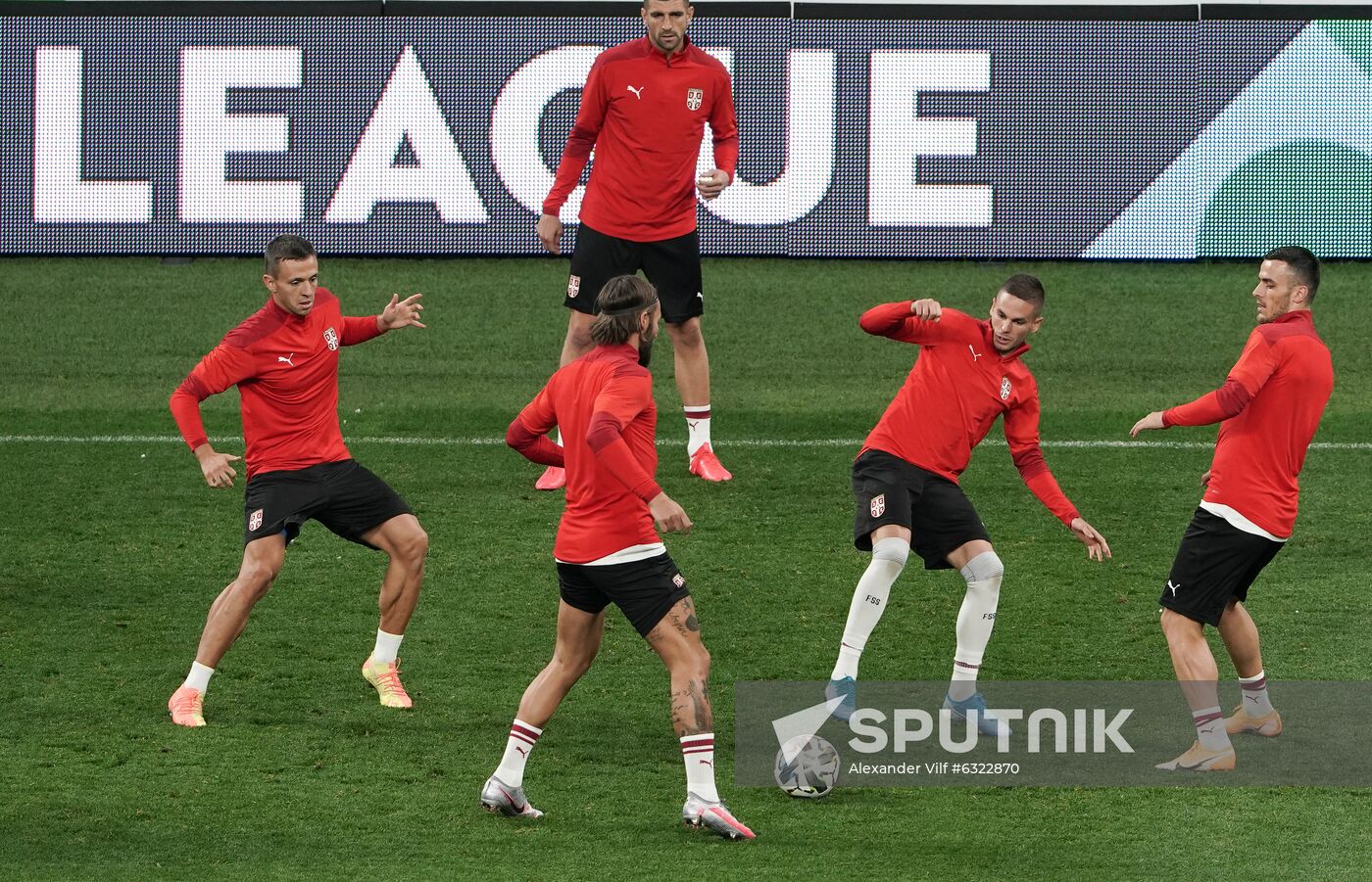 Russia Soccer Nations League Serbia