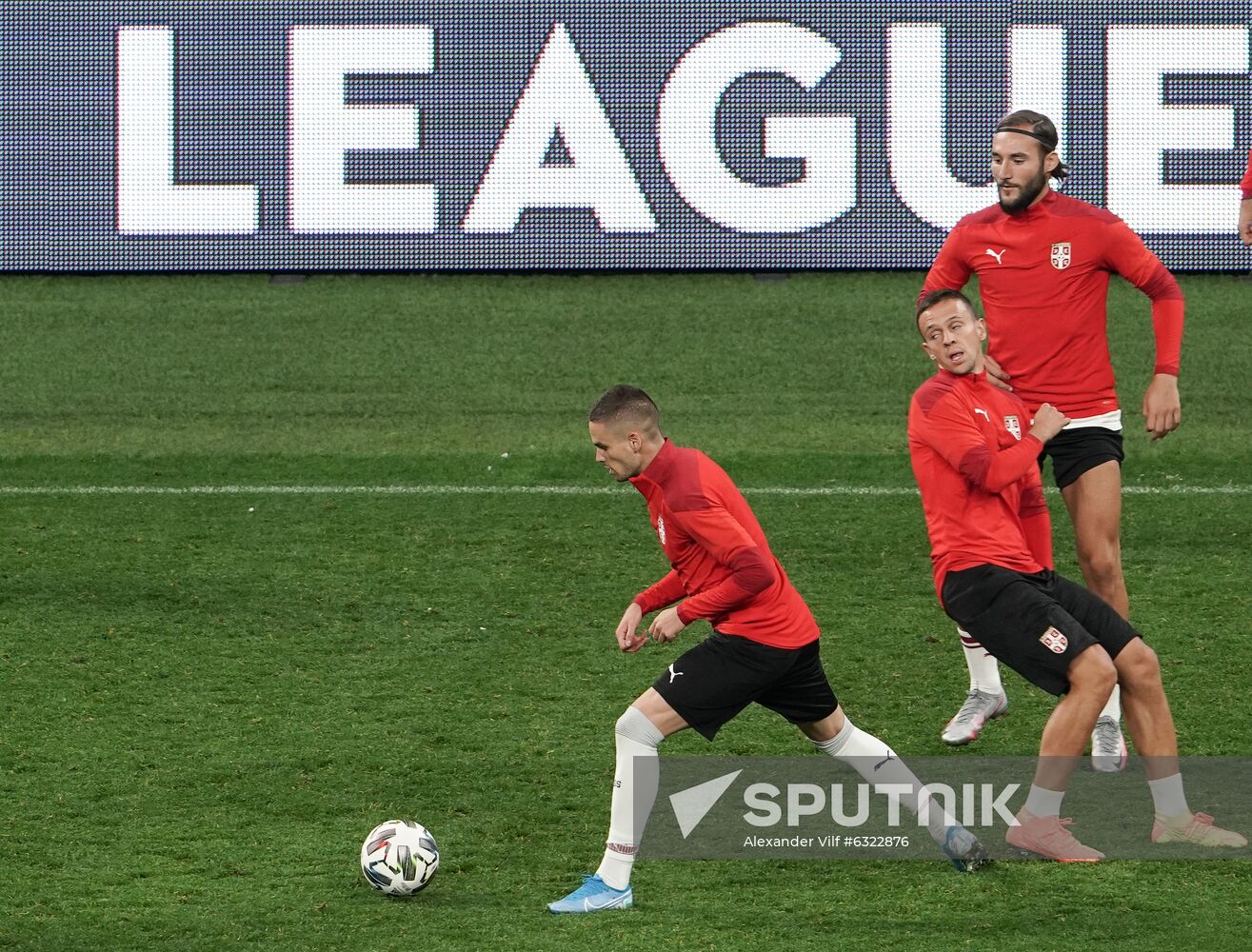 Russia Soccer Nations League Serbia