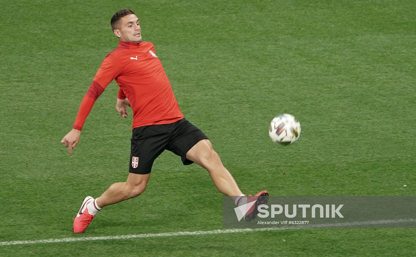 Russia Soccer Nations League Serbia