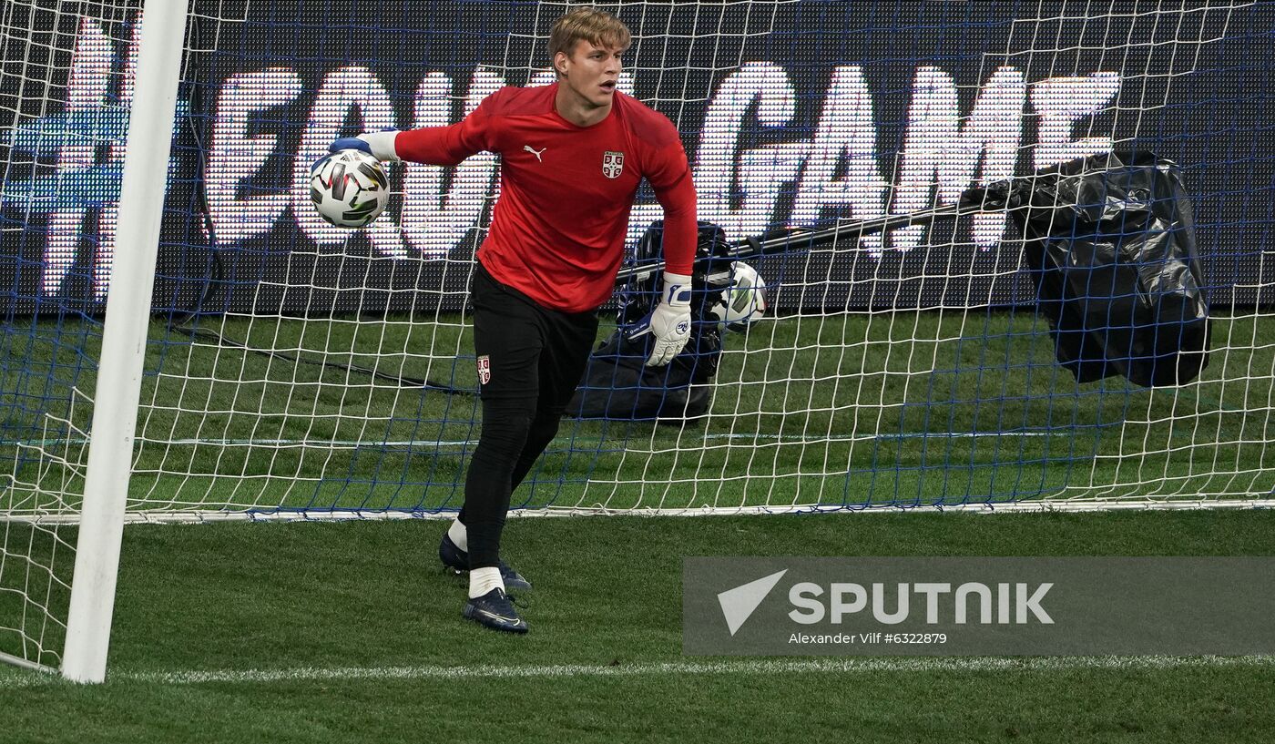 Russia Soccer Nations League Serbia