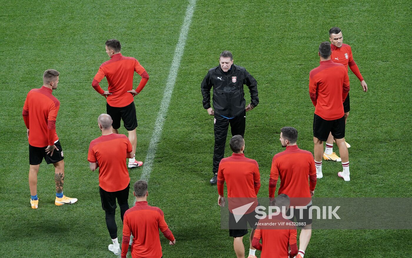 Russia Soccer Nations League Serbia