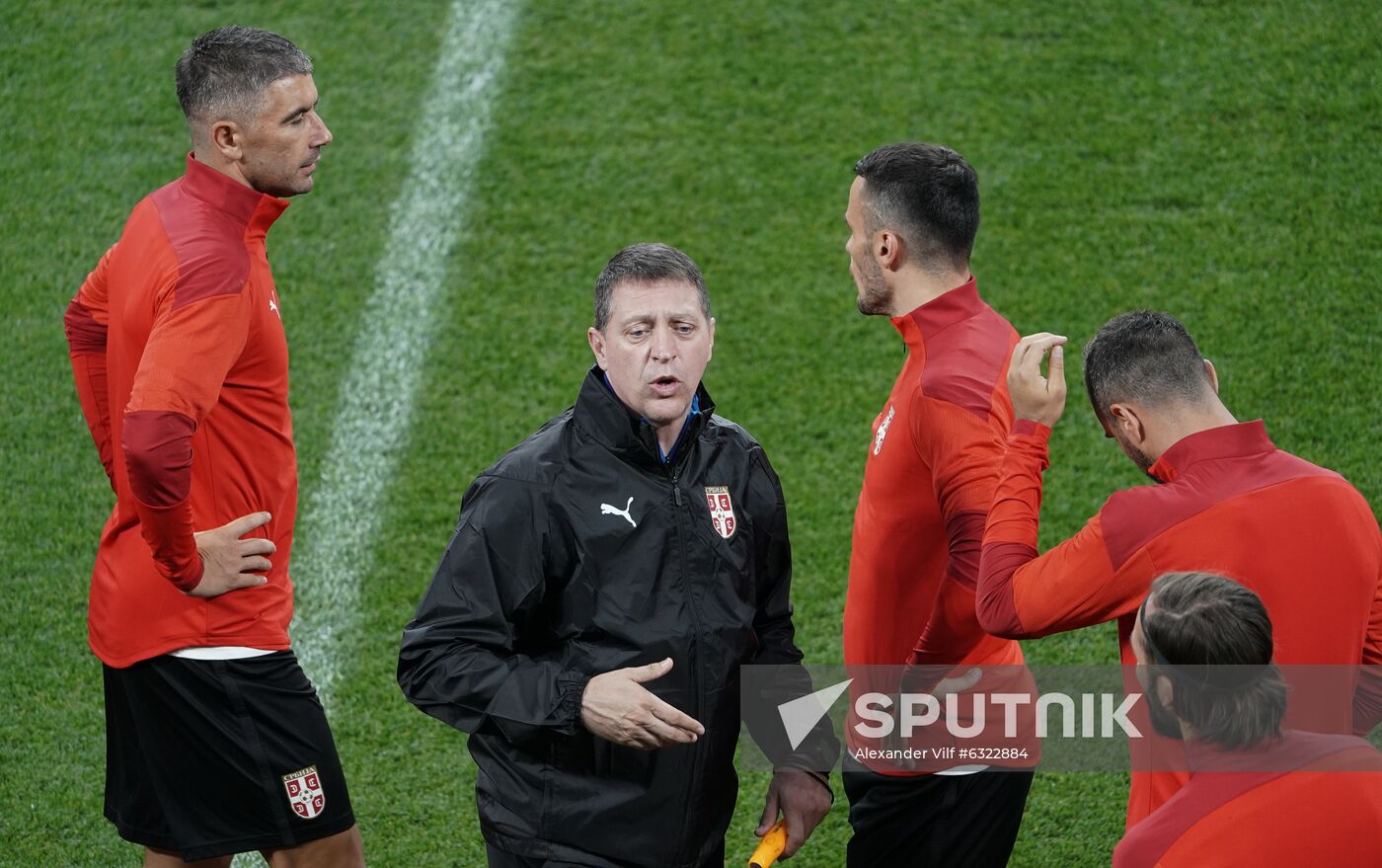 Russia Soccer Nations League Serbia