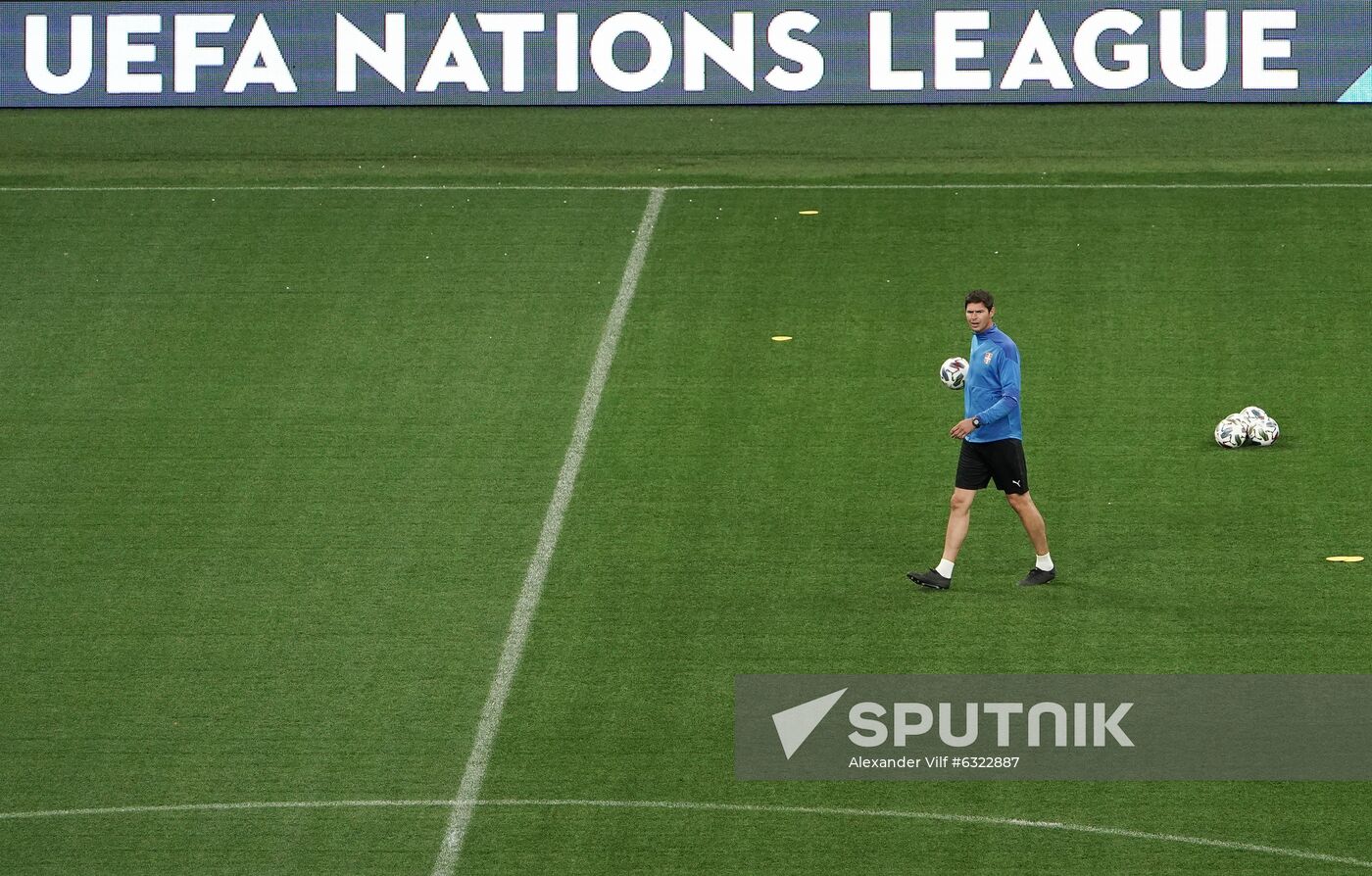 Russia Soccer Nations League Serbia