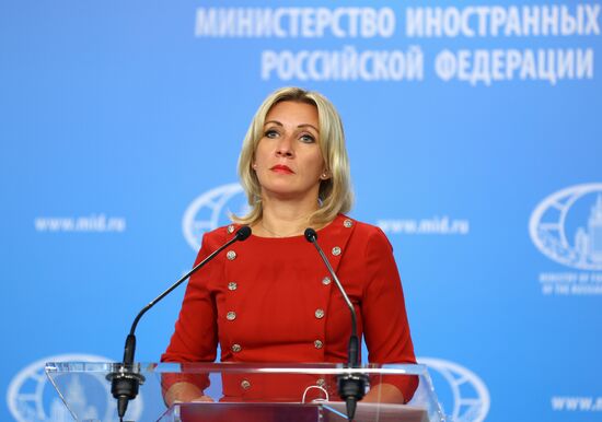Russia Zakharova Briefing