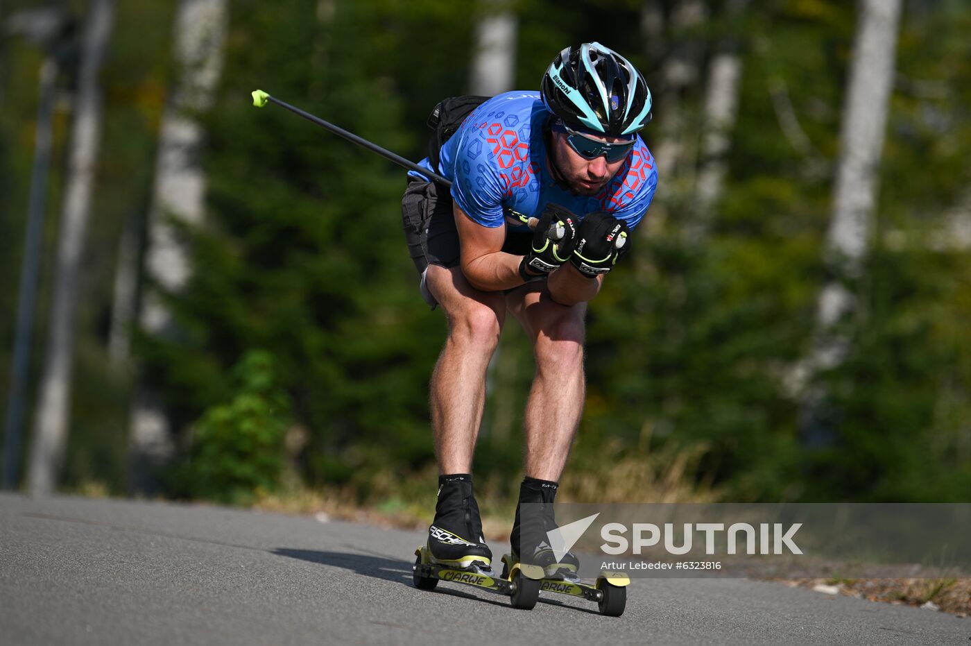 Russia Biathlon Training