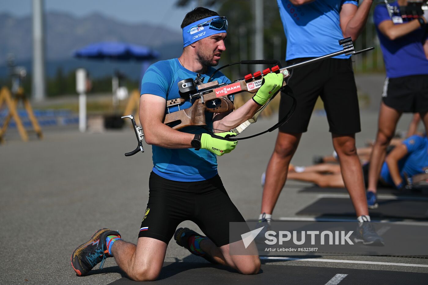 Russia Biathlon Training