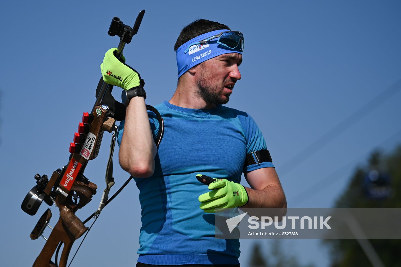 Russia Biathlon Training