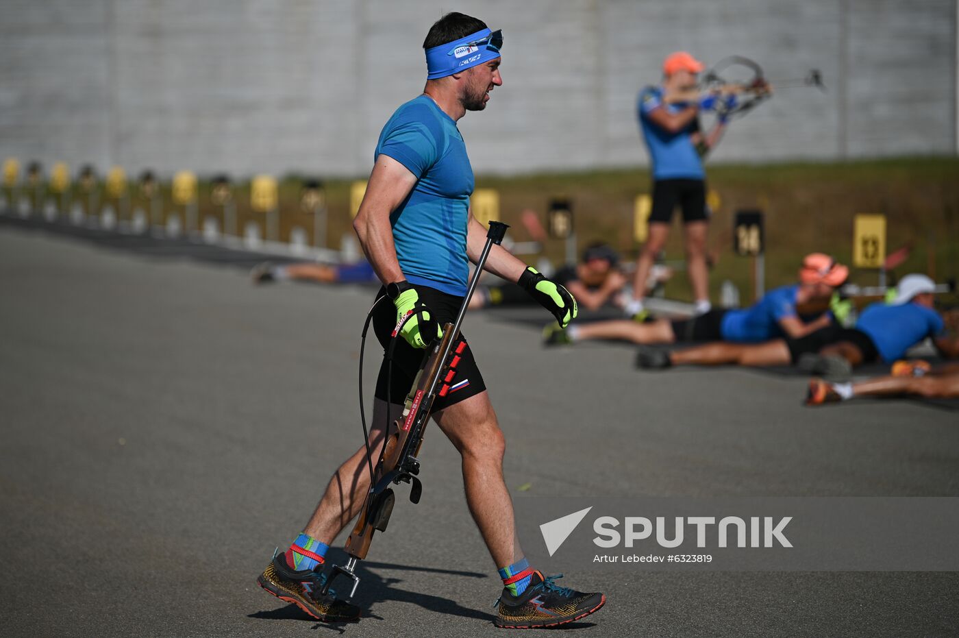 Russia Biathlon Training