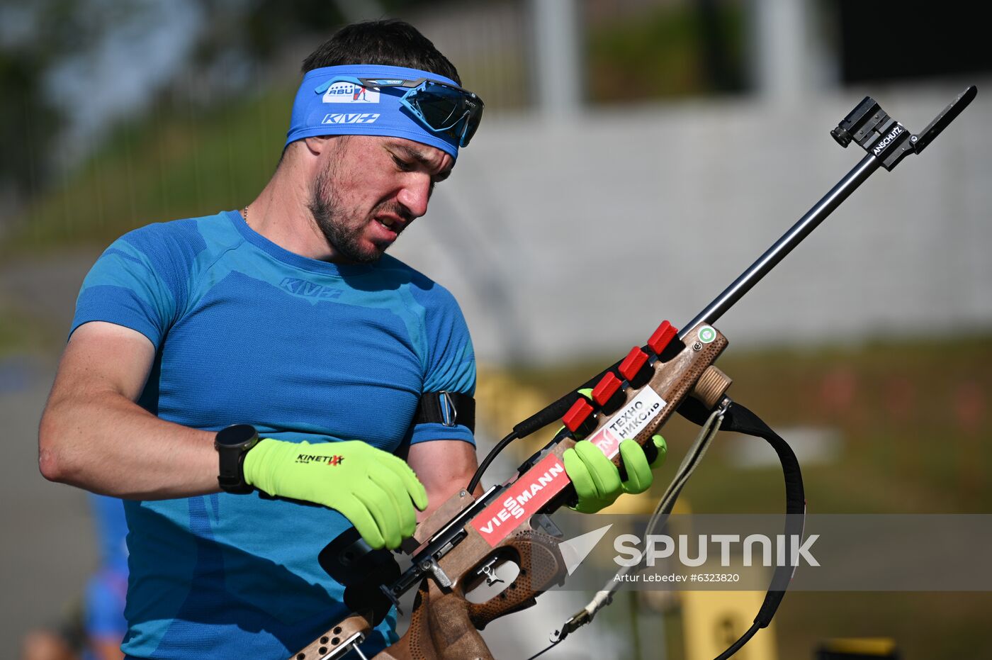 Russia Biathlon Training