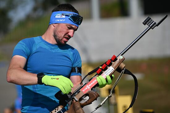 Russia Biathlon Training