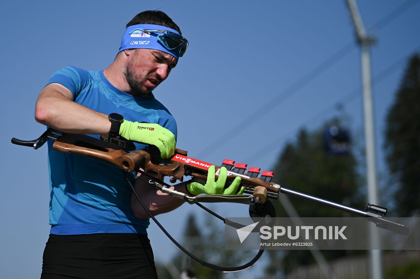 Russia Biathlon Training