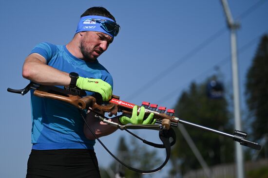 Russia Biathlon Training