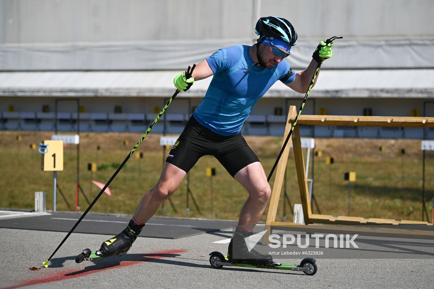 Russia Biathlon Training