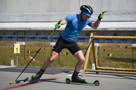 Russia Biathlon Training