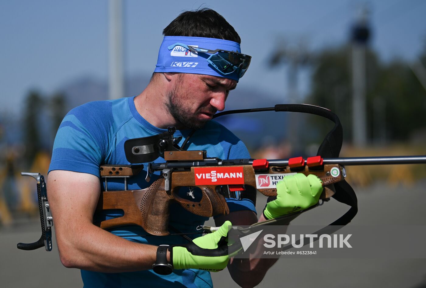 Russia Biathlon Training