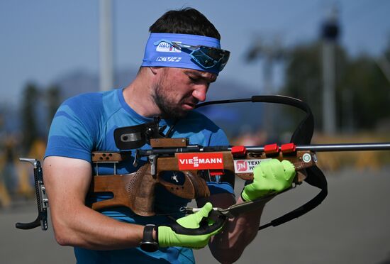 Russia Biathlon Training