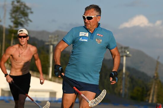 Russia Biathlon Training