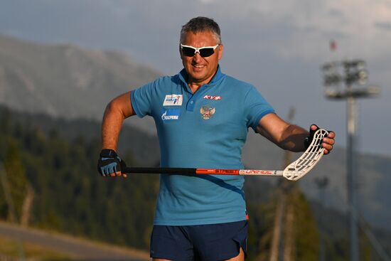 Russia Biathlon Training