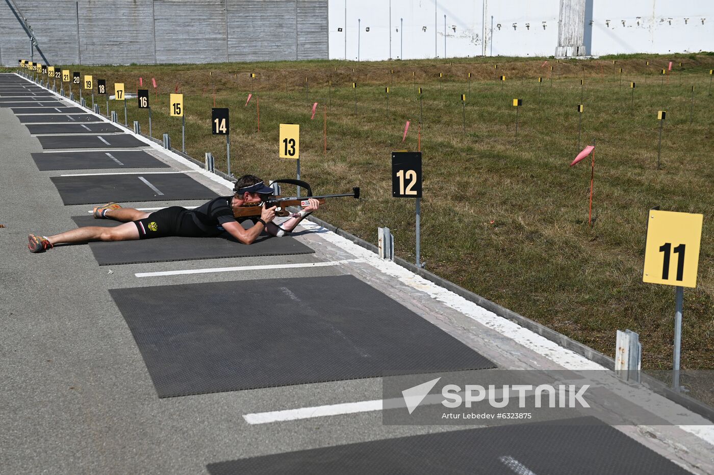 Russia Biathlon Training