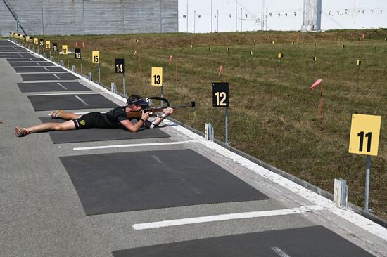 Russia Biathlon Training