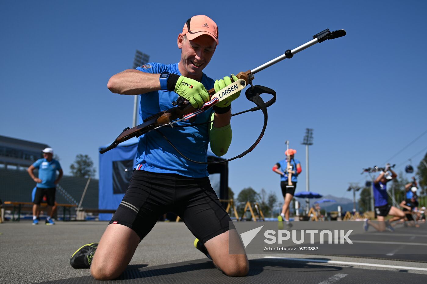 Russia Biathlon Training