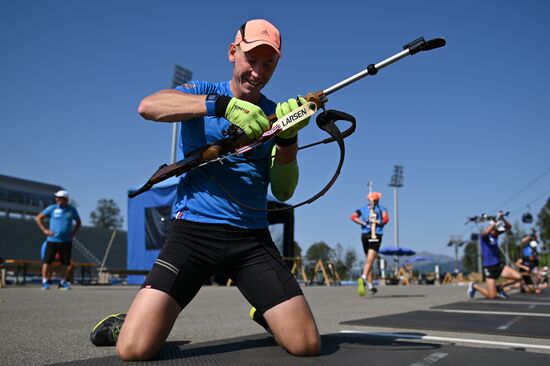 Russia Biathlon Training