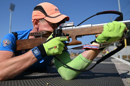 Russia Biathlon Training