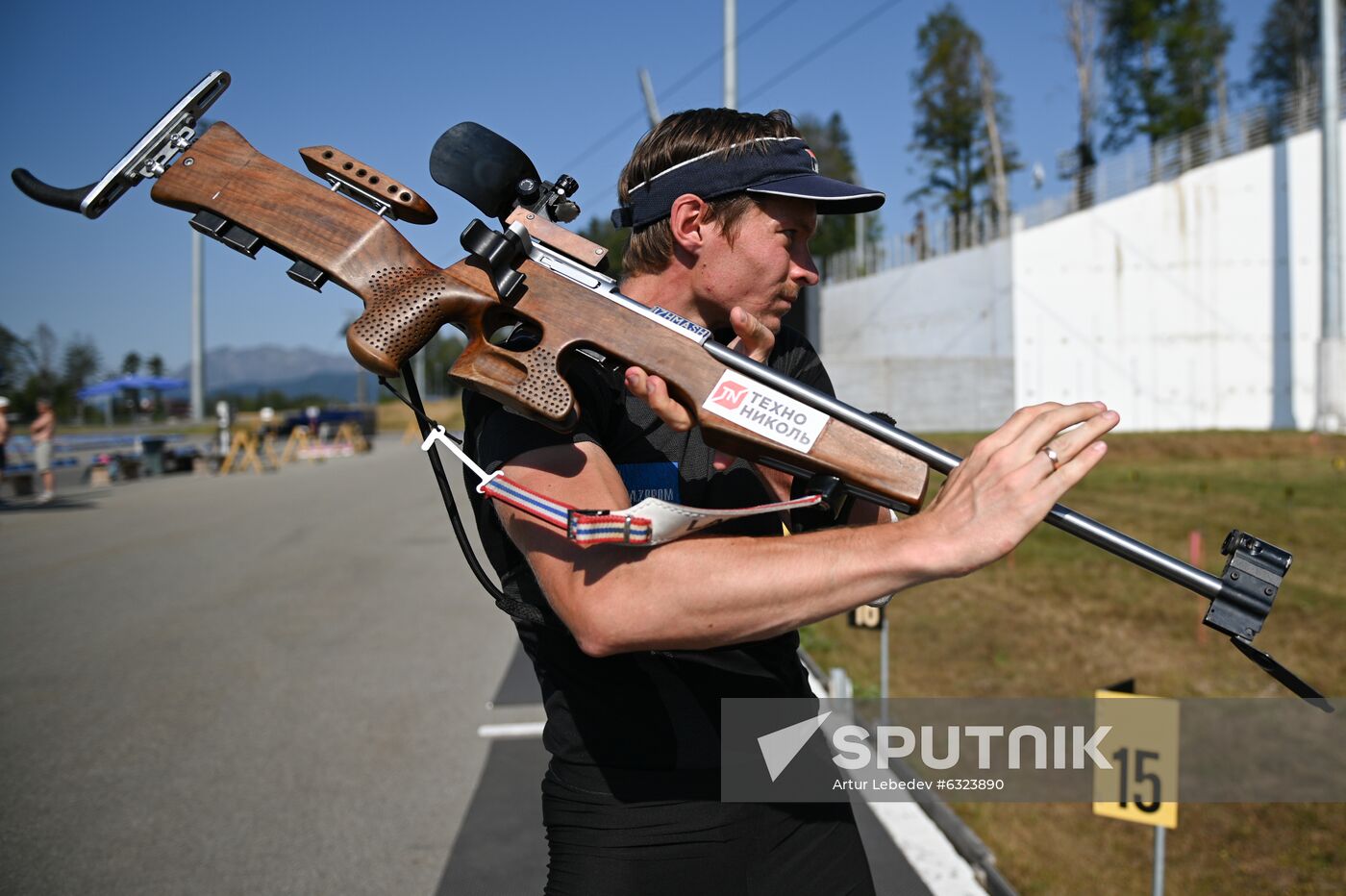 Russia Biathlon Training