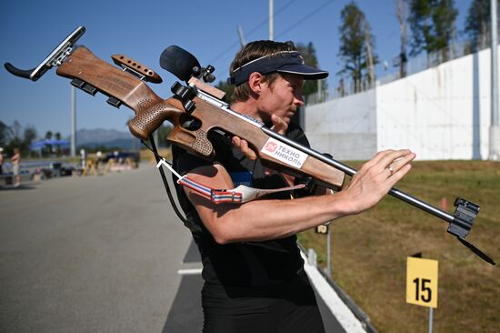 Russia Biathlon Training