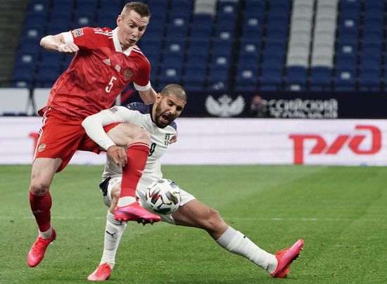 Russia Soccer Nations League Russia-Serbia