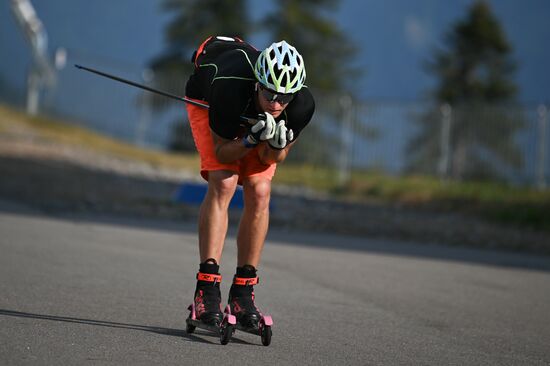 Russia Biathlon Training