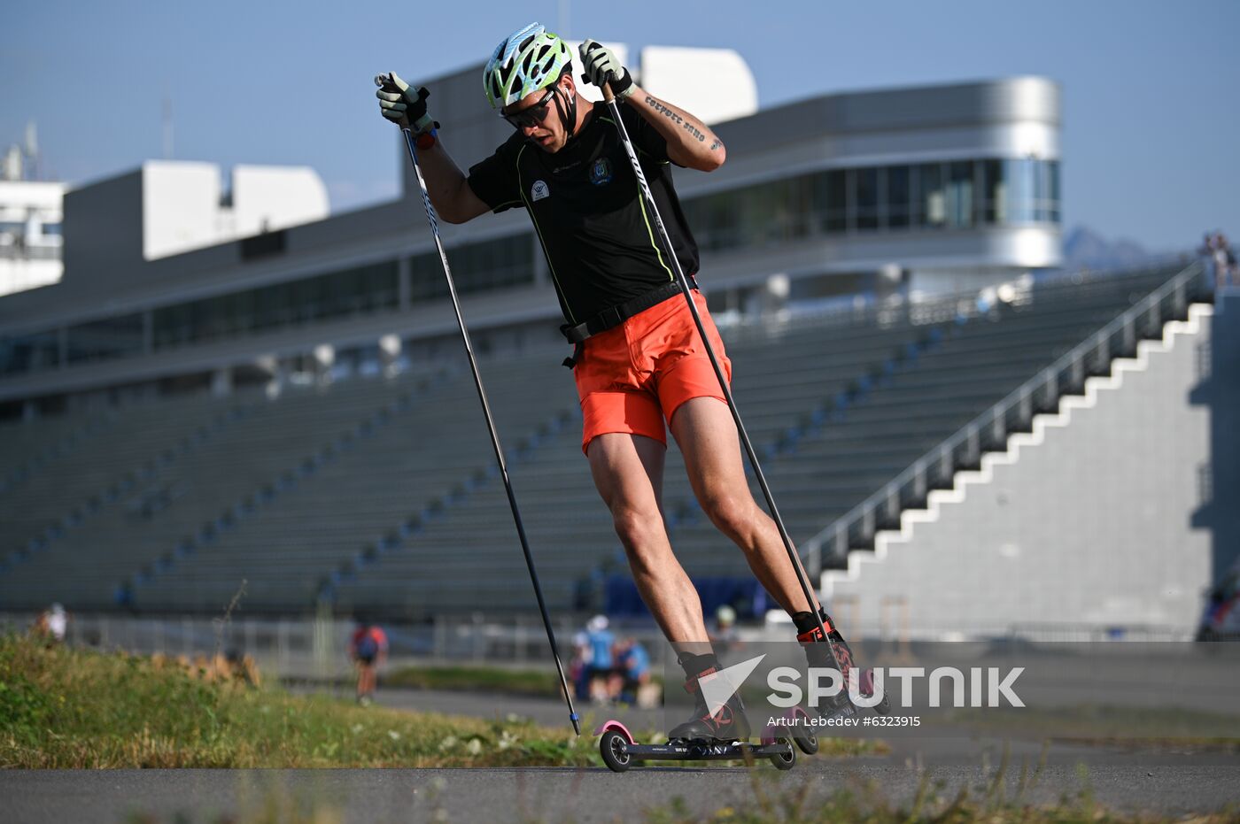 Russia Biathlon Training