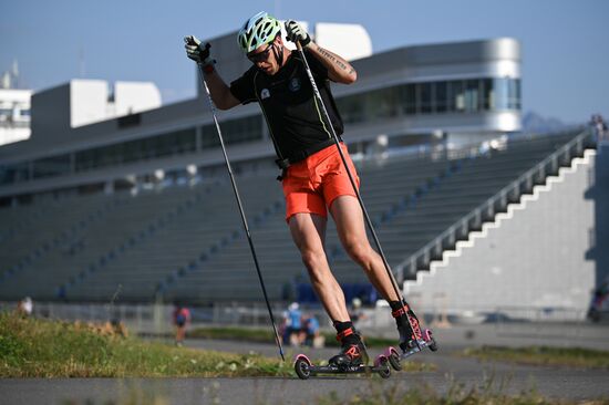 Russia Biathlon Training