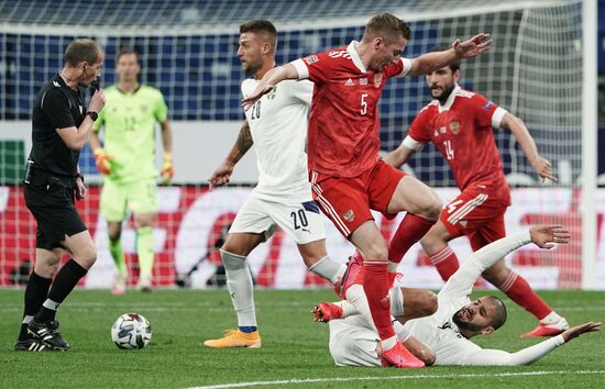 Russia Soccer Nations League Russia-Serbia