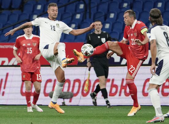 Russia Soccer Nations League Russia-Serbia