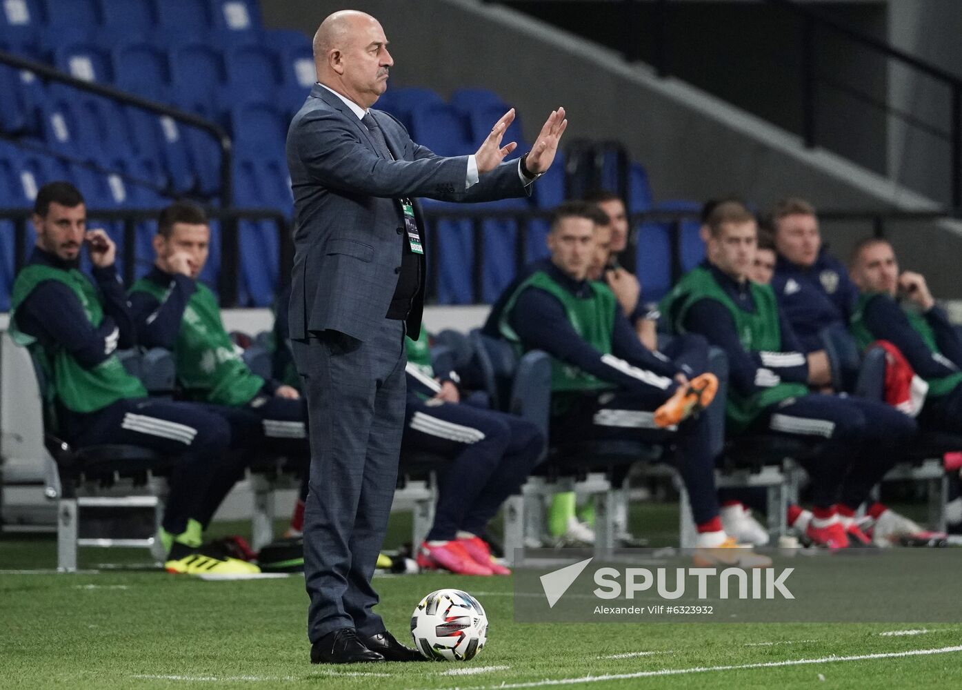 Russia Soccer Nations League Russia-Serbia