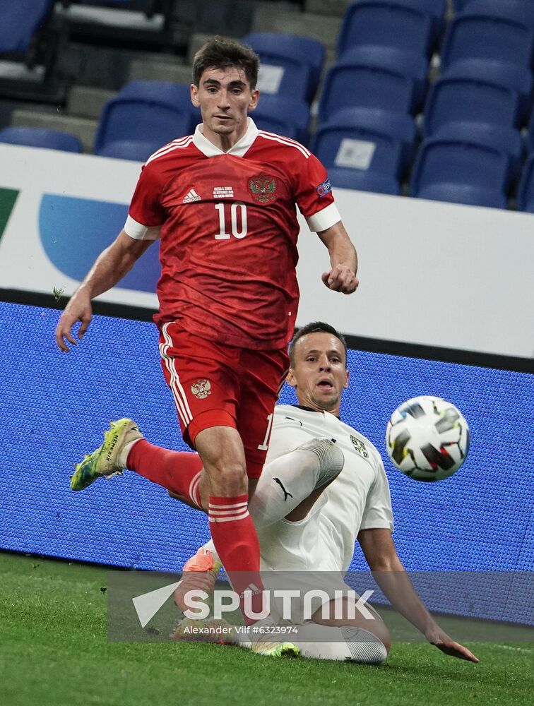 Russia Soccer Nations League Russia-Serbia