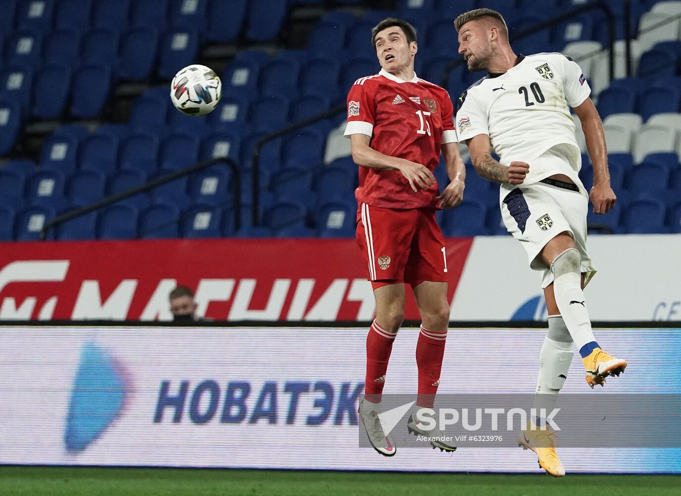 Russia Soccer Nations League Russia-Serbia