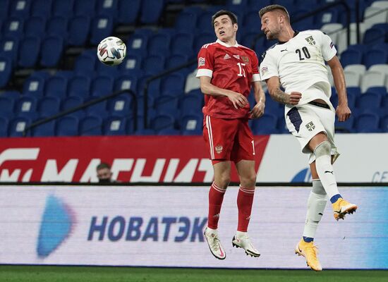 Russia Soccer Nations League Russia-Serbia