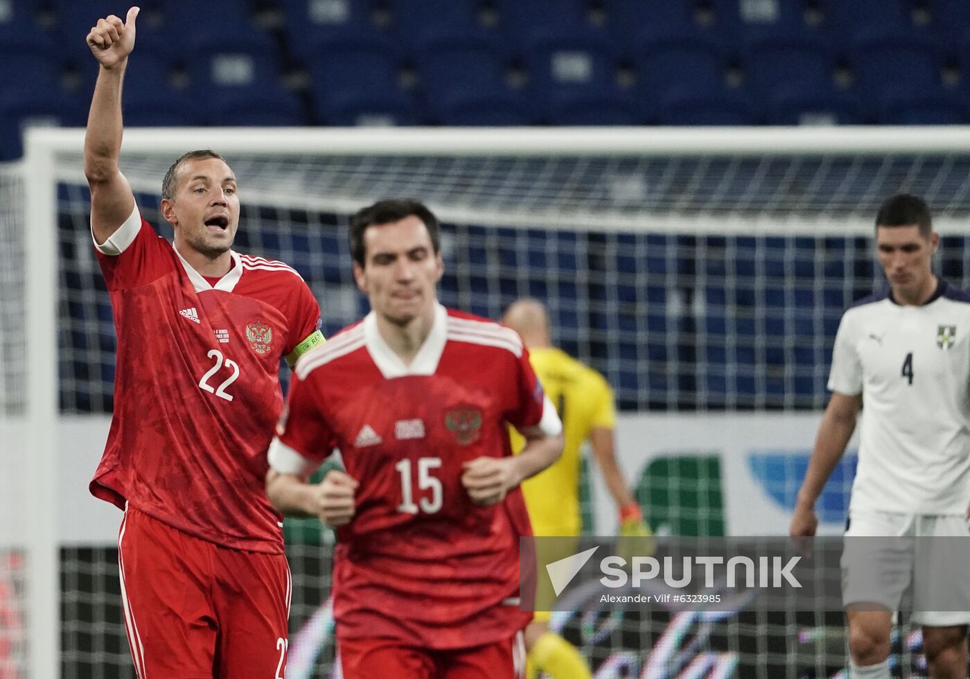 Russia Soccer Nations League Russia-Serbia