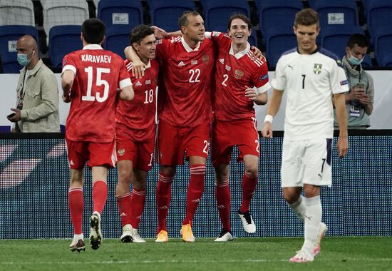 Russia Soccer Nations League Russia-Serbia