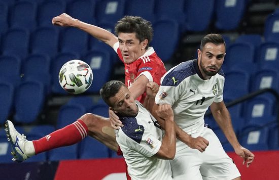Russia Soccer Nations League Russia-Serbia