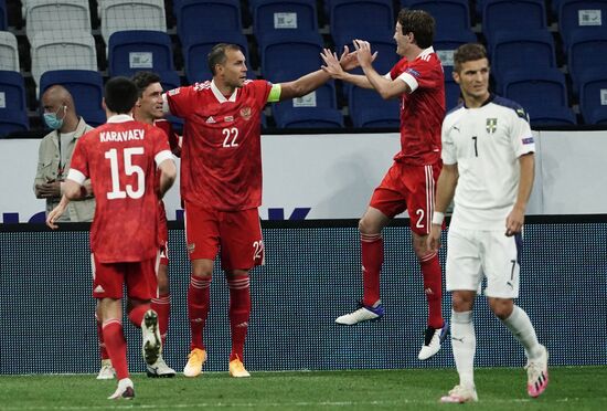 Russia Soccer Nations League Russia-Serbia