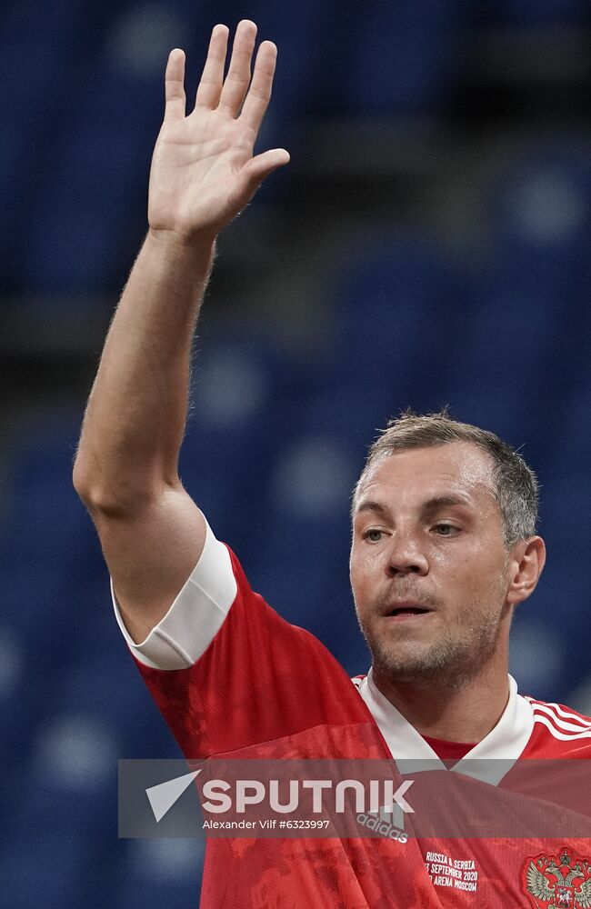 Russia Soccer Nations League Russia-Serbia