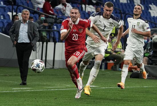 Russia Soccer Nations League Russia-Serbia