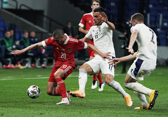 Russia Soccer Nations League Russia-Serbia