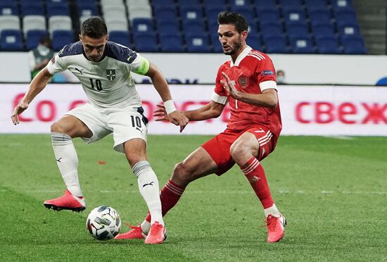 Russia Soccer Nations League Russia-Serbia