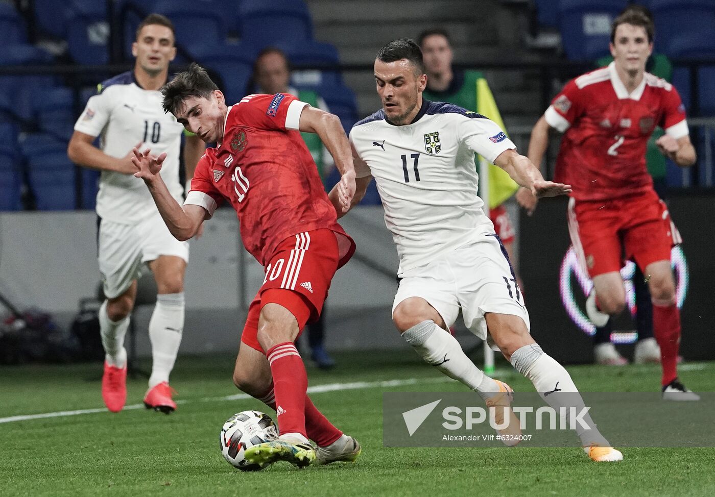 Russia Soccer Nations League Russia-Serbia